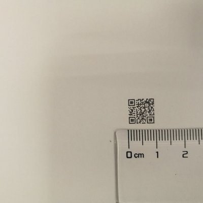 喷印实例Normal, QR，25点